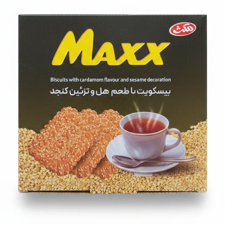 Maxx Cardamom Flavored Sesame Biscuits