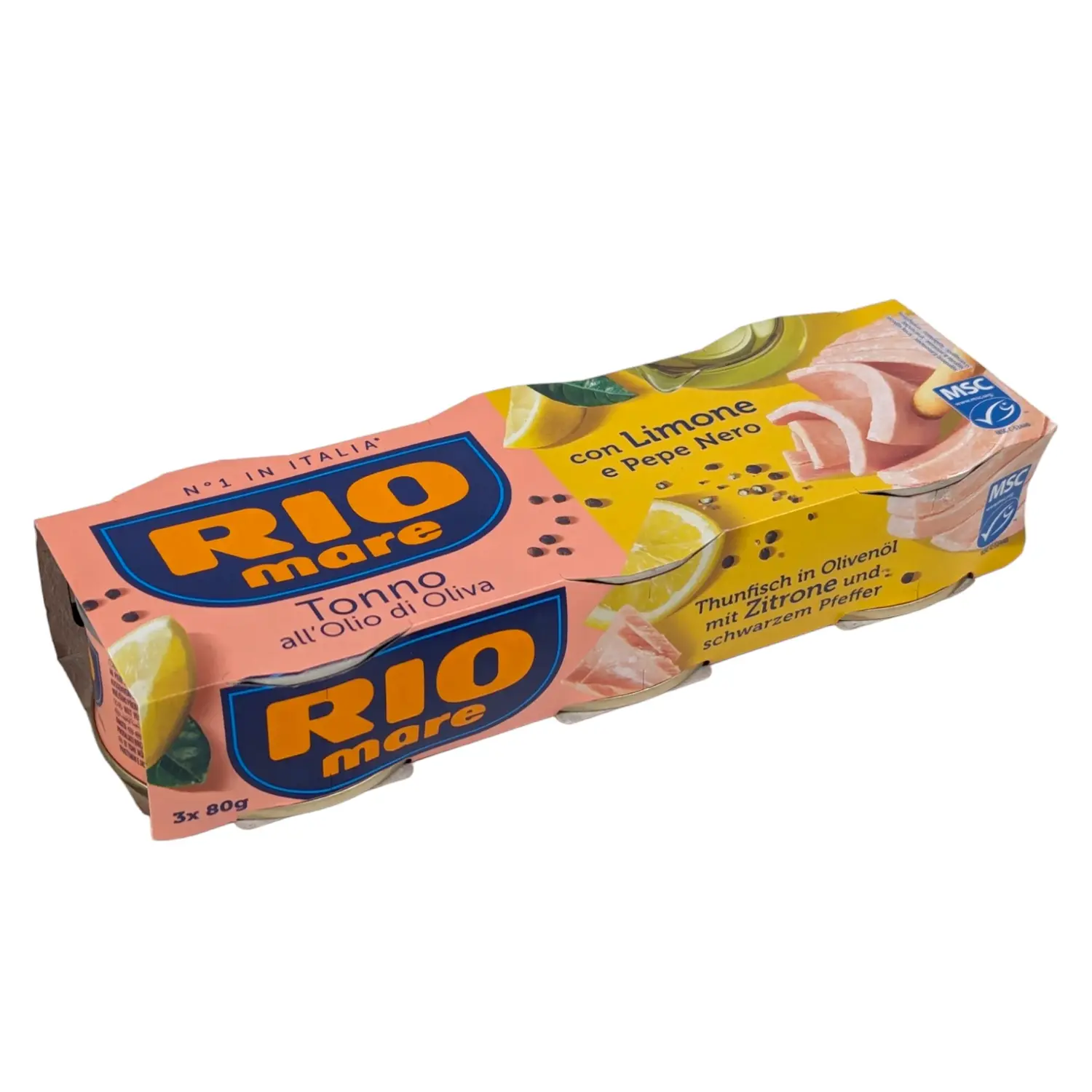 Rio Mare Tuna In Olive Oil With Lemon & Black Pepper