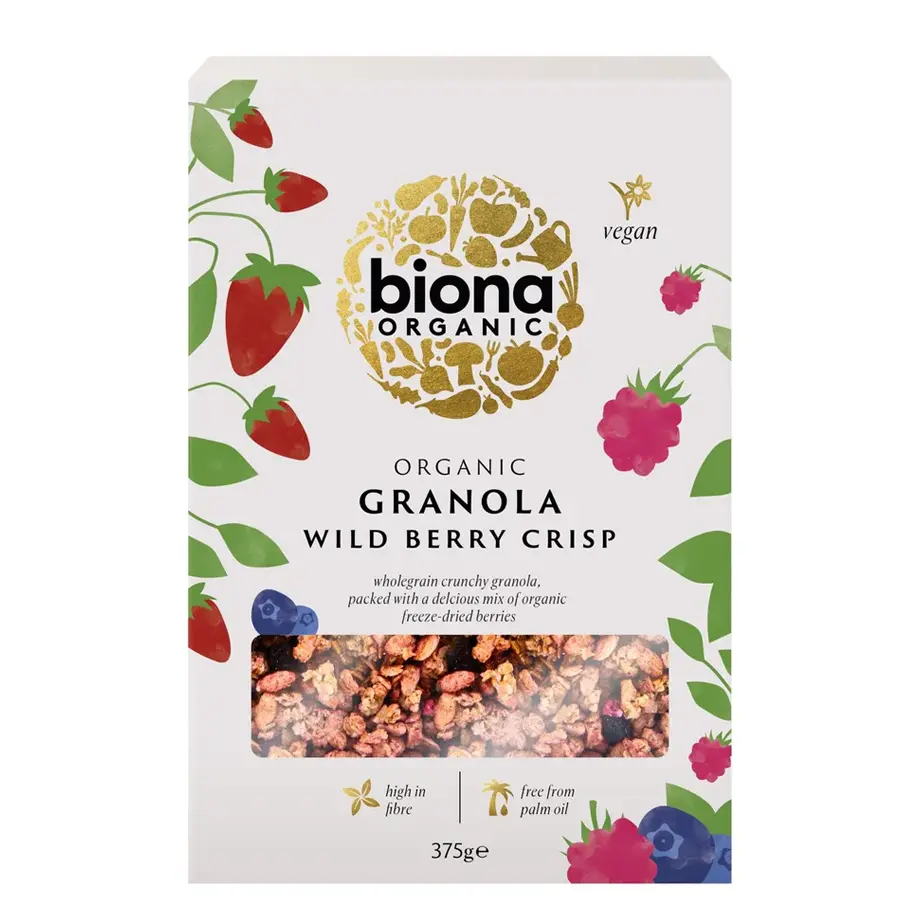 Biona Organic Granola Wild Berry Crisp