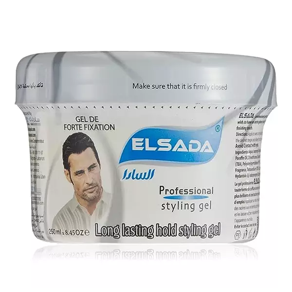 Elsada Professional Long Lasting Hold Hair Styling Gel Blue