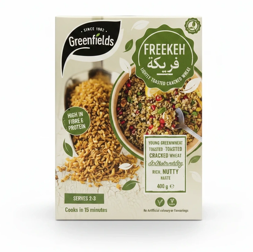 Greenfields Freekeh Lightly Toasted Wheat