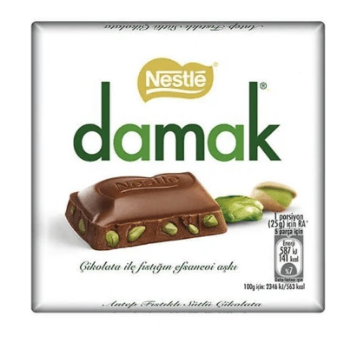 Damak Milk Chocolate & Pistachios