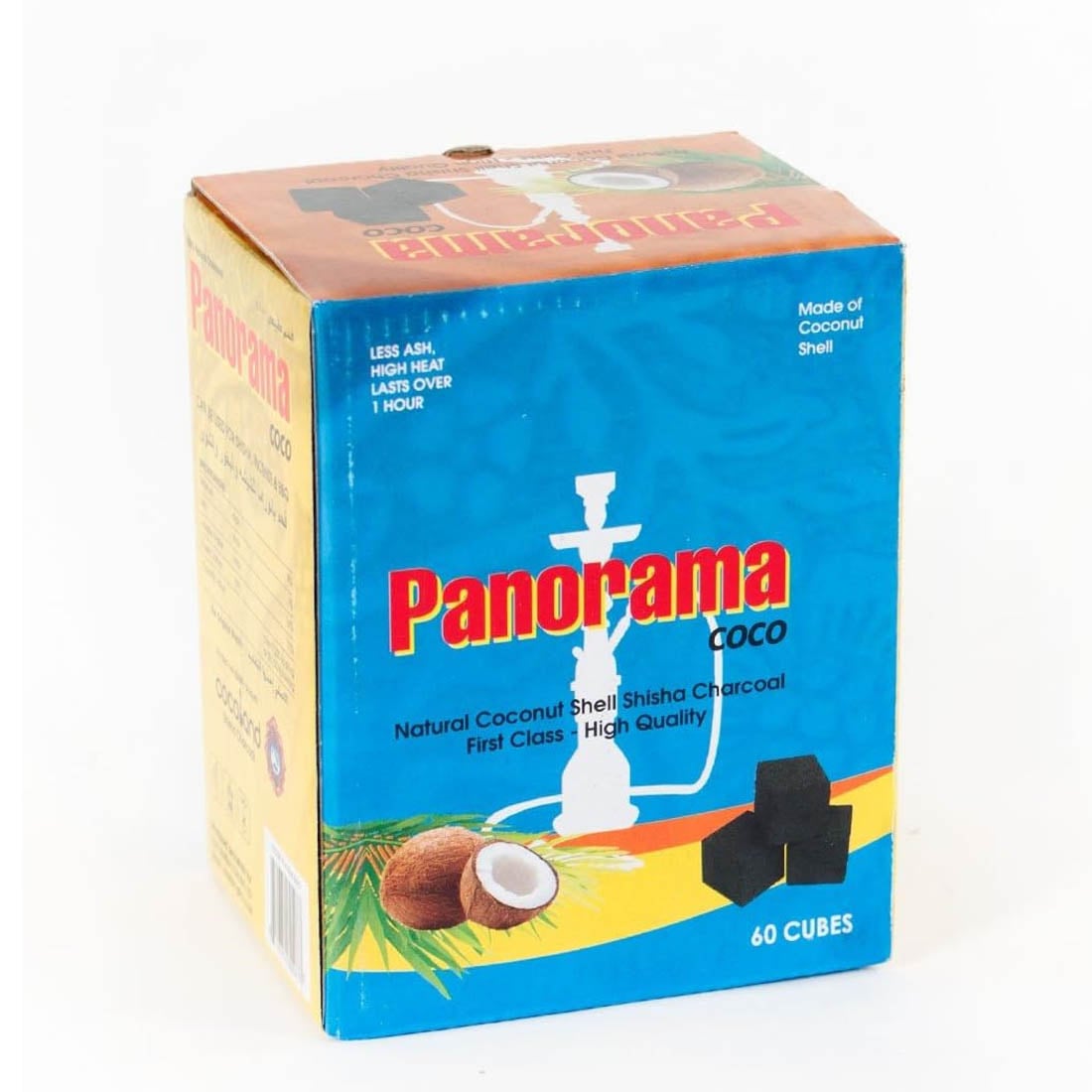 Panorama Coconut Shell Shisha Charcoal