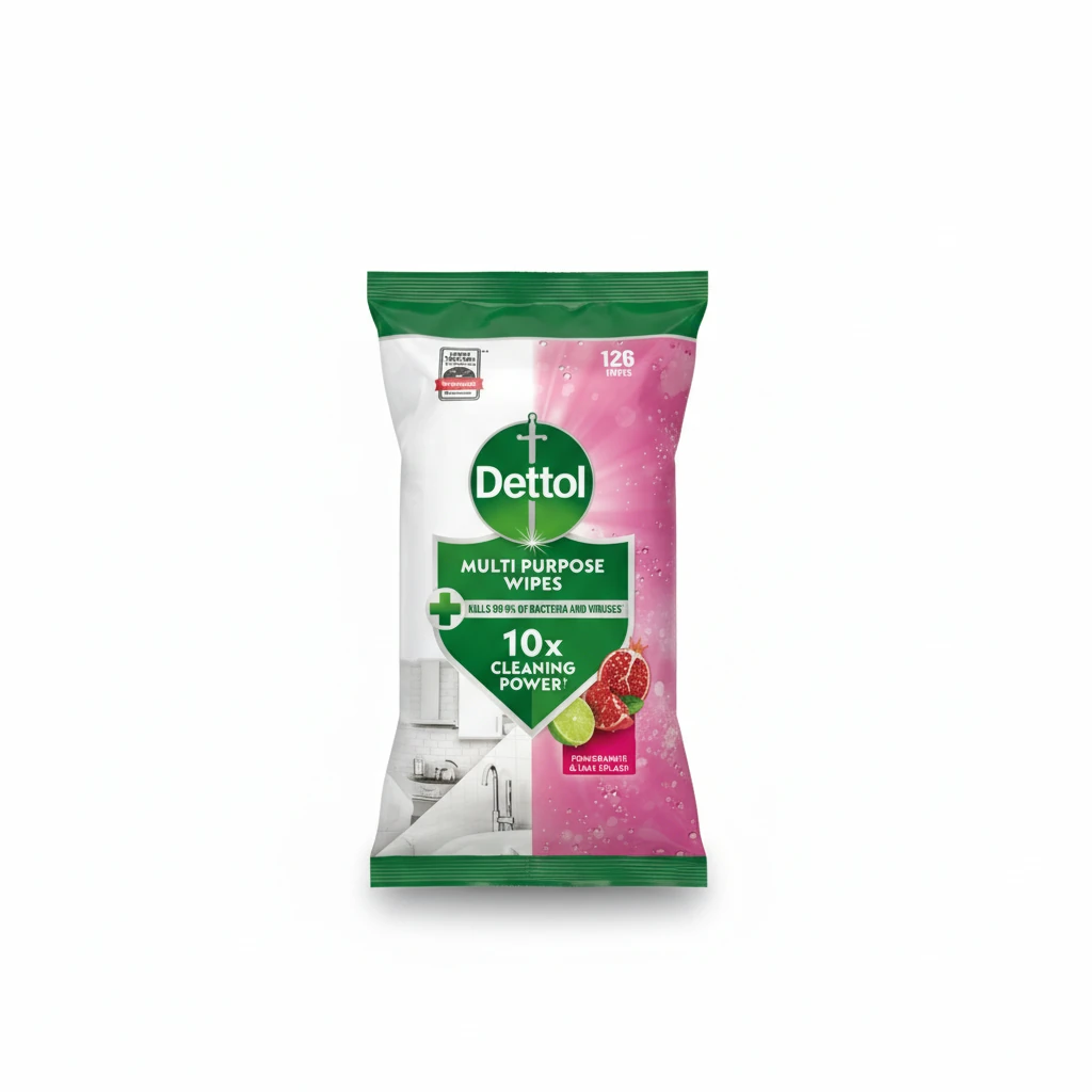Dettol Multi Purpose Wipes Pomegranate & Lime Splash