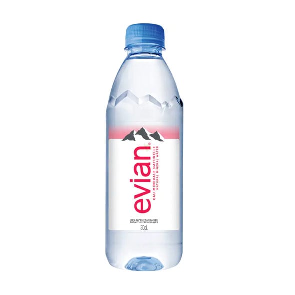 Evian Natural Mineral Water