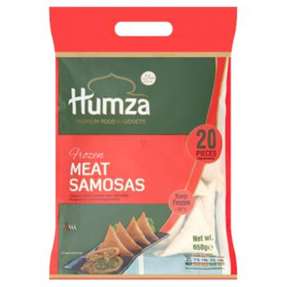 Humza Frozen Meat Samosas