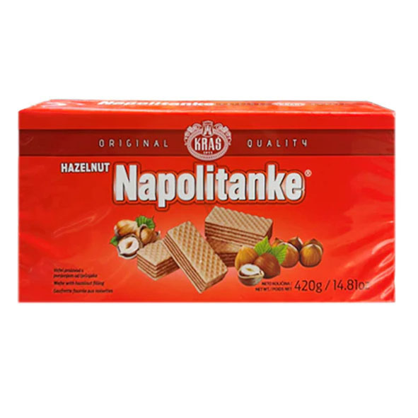 Kras Napolitanke Hazelnut Wafers