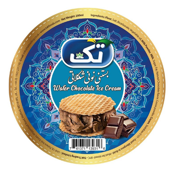 TAK Wafer Chocolate Ice Cream