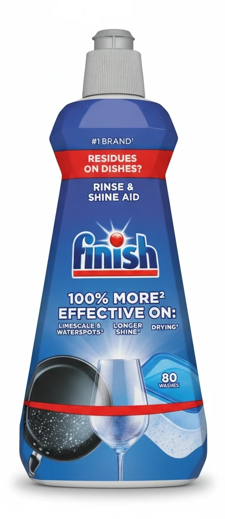 Finish Dishwasher Rinse & Shine Aid
