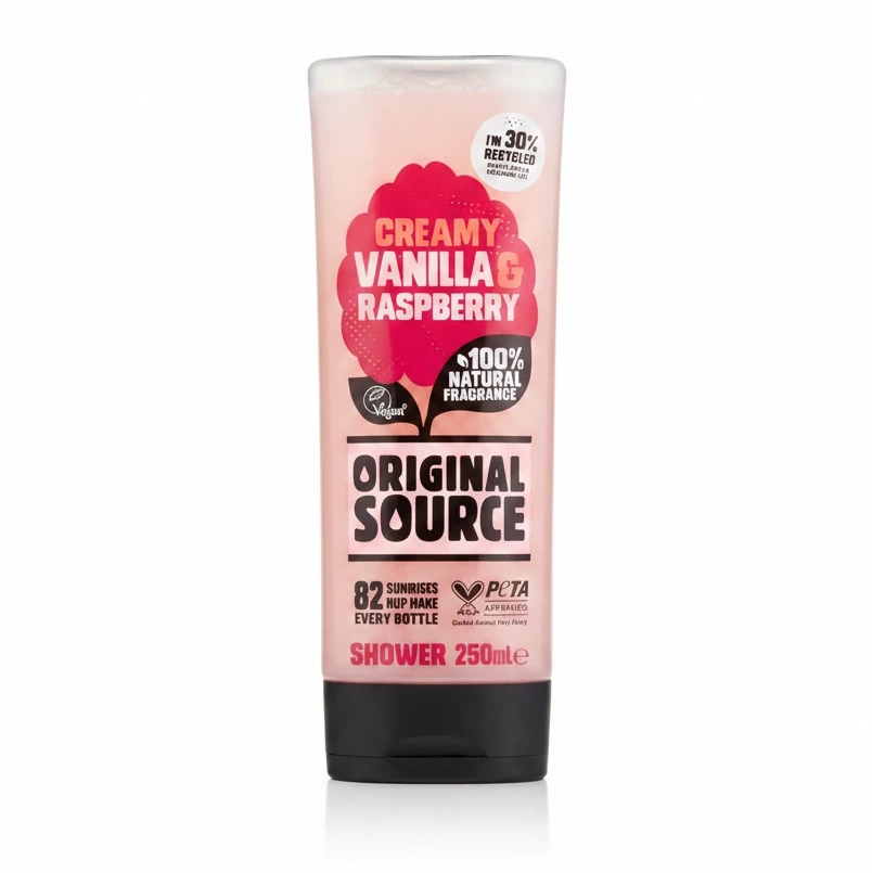 Original Source Creamy Vanilla & Raspberry Shower Gel