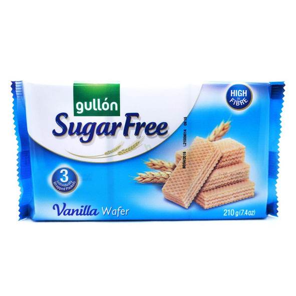 Gullon Sugar Free Vanilla Flavour Wafer