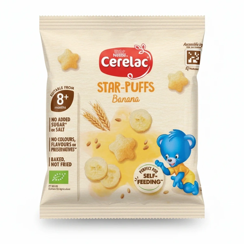 Nestlé Cerelac Star-Puffs Banana