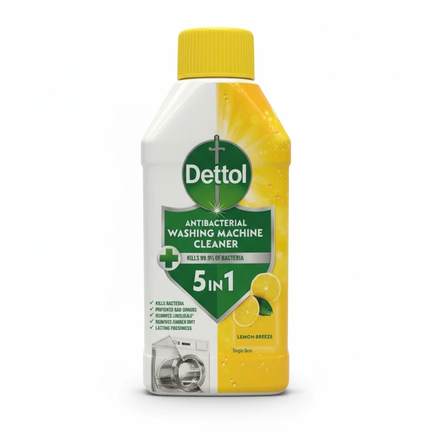 Dettol Antibacterial Washing Machine Cleaner Lemon Breeze