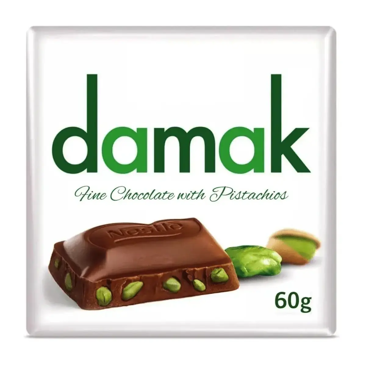Nestle Damak Fine Chocolate With Pistachios