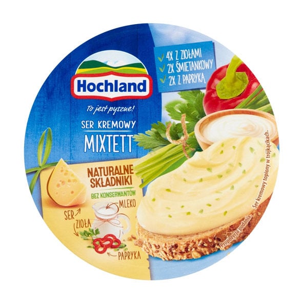 Hochland Mixtett Cream Cheese