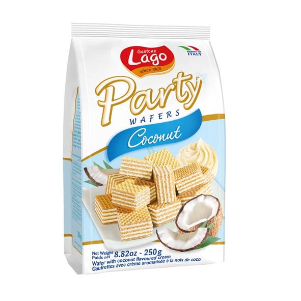 Gastone Lago Party Coconut Wafers