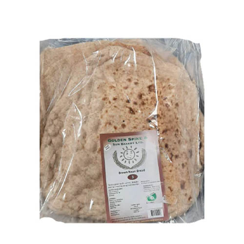 Golden Spike and Sun Bakery Brown Naan Bread