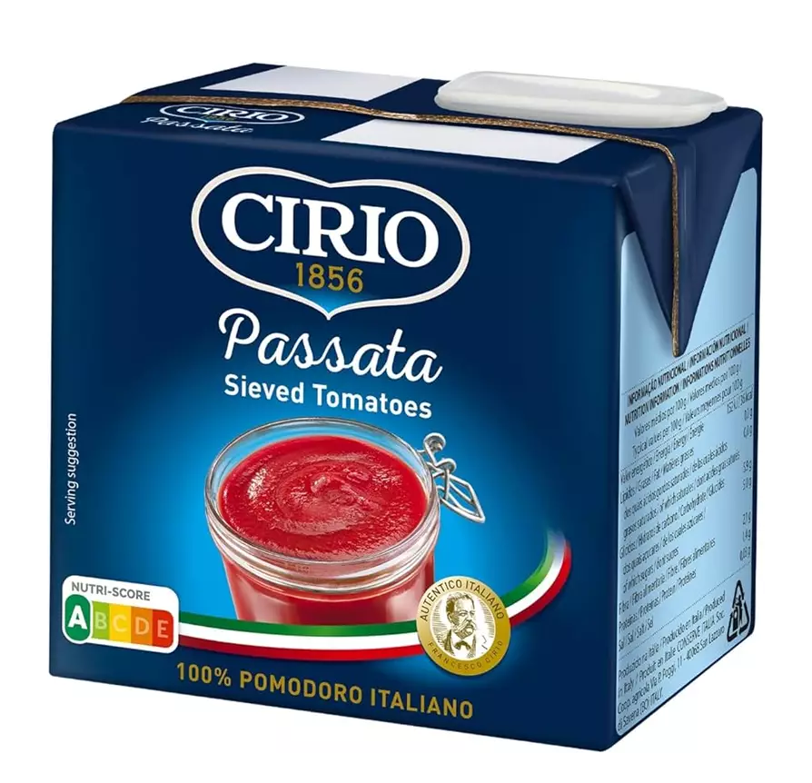 Cirio Passata Sieved Tomatoes Carton
