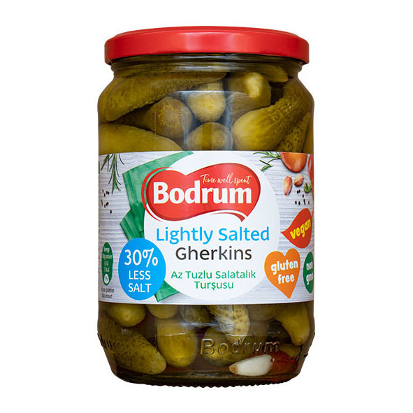 Bodrum Lightly Salted Gherkins