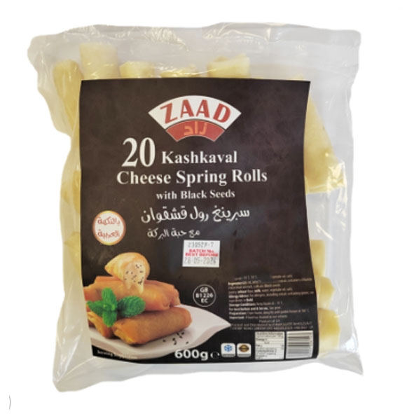 Zaad Cheese Spring Rolls With Black Seed