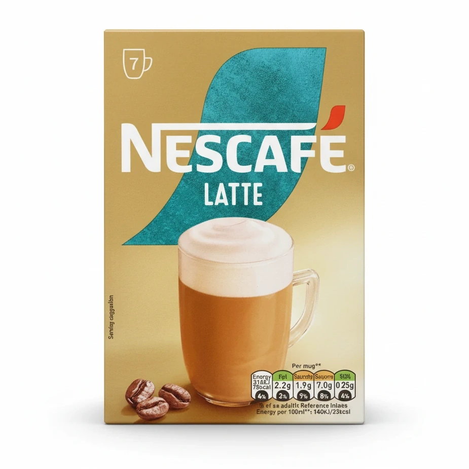 Nescafé Latte Instant Coffee Sachets