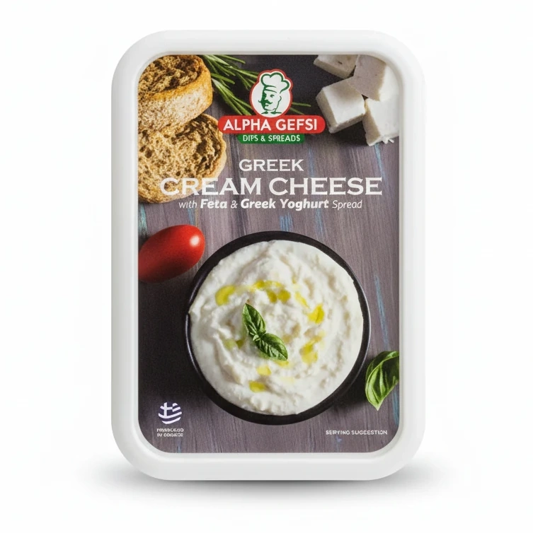 Alpha Gefsi Greek Cream Cheese Spread
