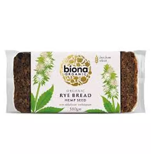 Biona Organic Rye Bread Hemp Seed
