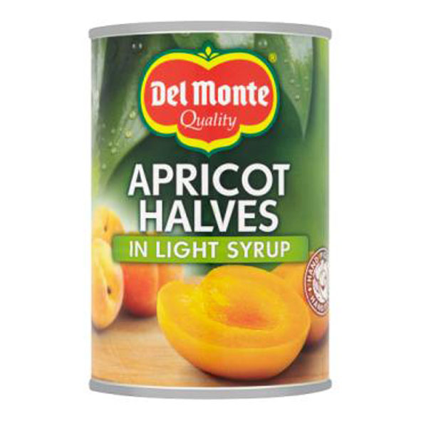 Del Monte  Apricot Halves In Light Syrup