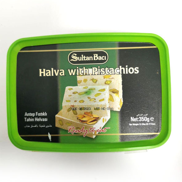 Sultan Baci Halva With Pistachios "Halawa"