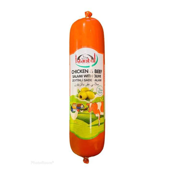 Istanbul Chicken & Beef Salami With Olives