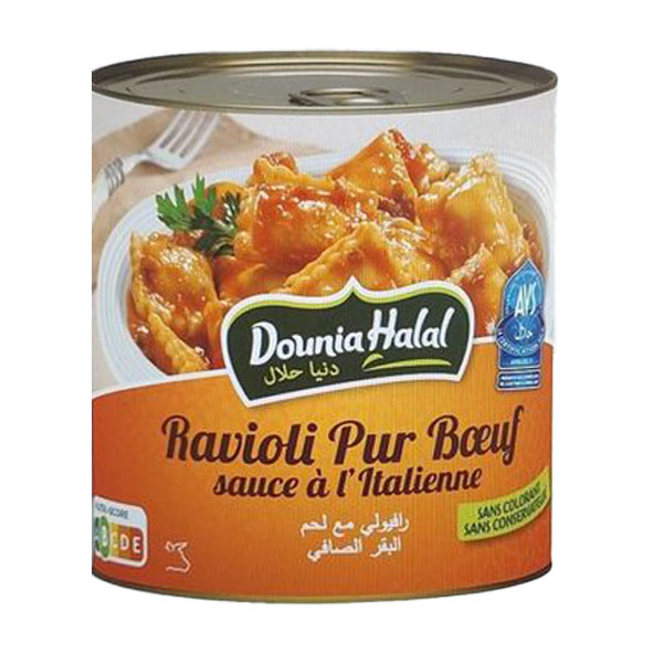 Dounia Halal Ravioli With Pure Beef