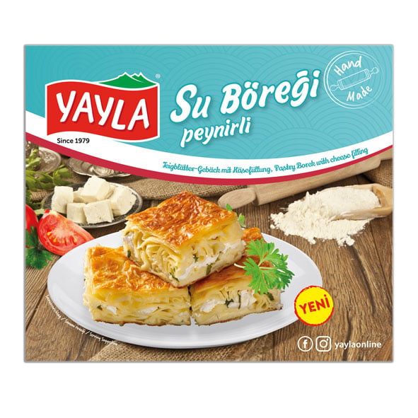 Yayla Pastry Borek With Cheese Filling
