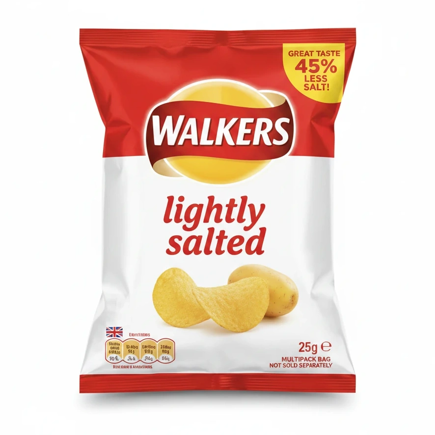 Walkers Lightly Salted Crisps