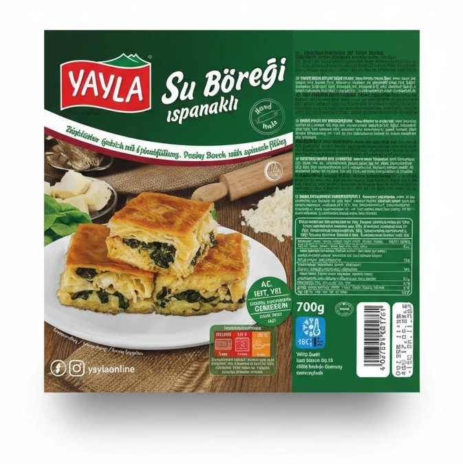 Yayla Spinach Pastry Boregi