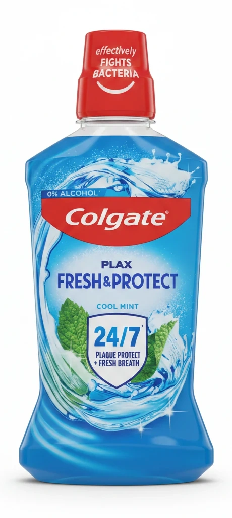 Colgate Plax Fresh & Protect Mouthwash Cool Mint